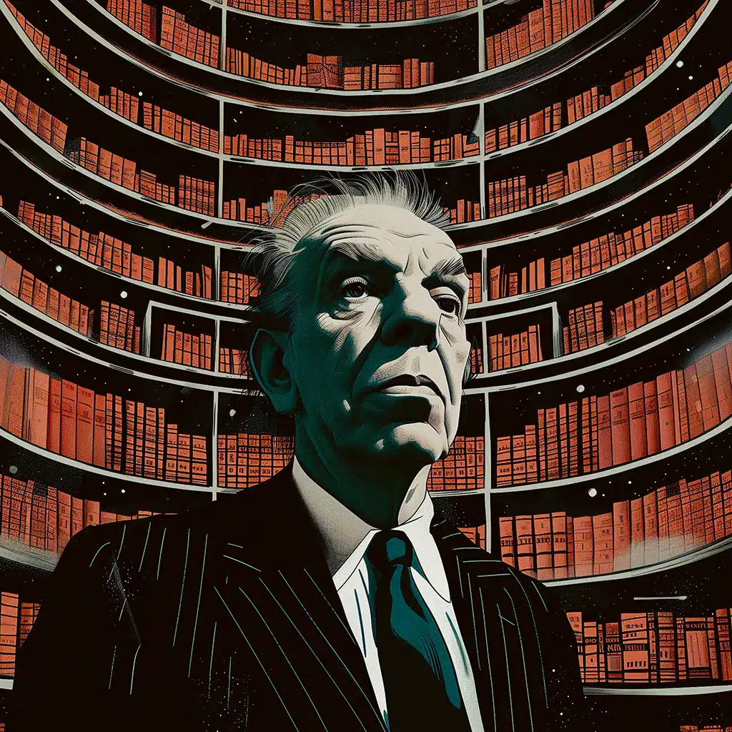 Jorge Luis Borges - La biblioteca de Babel