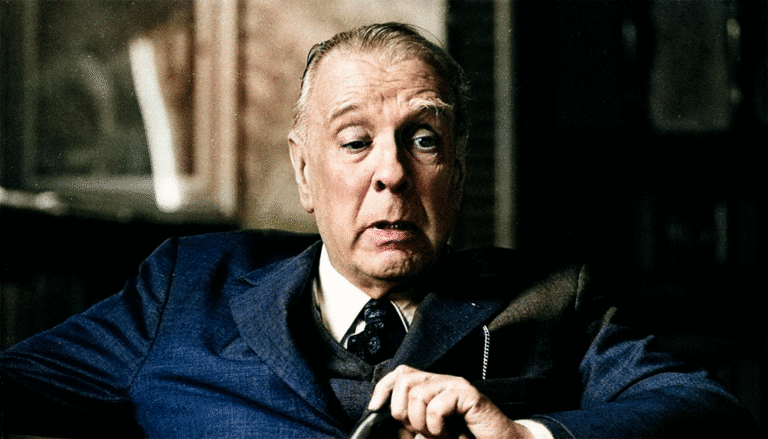 Jorge Luis Borges color